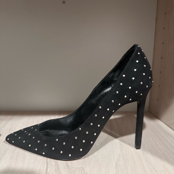 Saint Laurent Anja Studded Heels - Picture 6 of 8